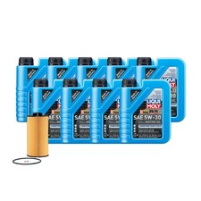 9L Liqui Moly Longtime High Tech 5W-30 Wix Engine Oil Change Kit for Range Rover
