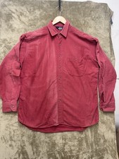 Woolrich Size Large Red 16-16.5 Chamois Shirt Made In USA Vintage Woolrich!