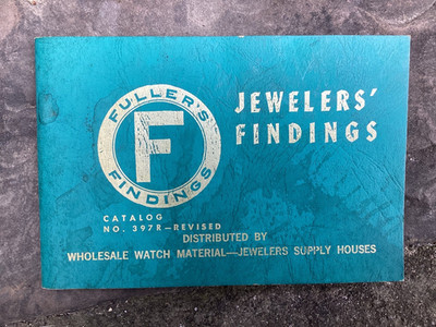 Vintage Original 1969 Fullers Findings Jewelers Findings Catalog Booklet 76 pgs