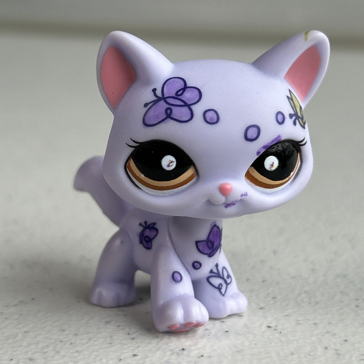 リトルペットショップ Littlestpetshop 猫3 Littlest Pet Shop G3 Mini Deco Pets Cat LPS | eBay