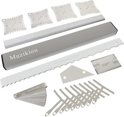 Guitar Setup Kit Luthier Repair Tools 16 Fret Leveler