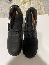 Timberland Junior 6-Inch Premium Waterproof Boots Black Size 6 Preowned