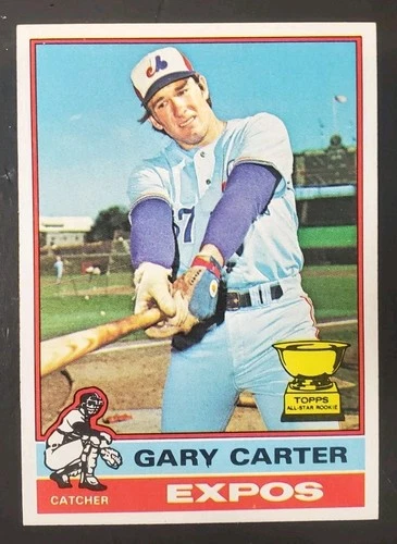 1976 Topps #441 Gary Carter NM/MT Montreal Expos