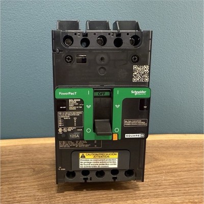 Schneider Electric Square D BDL36000S12AA PowerPacT 125A 3 Pole Switch New