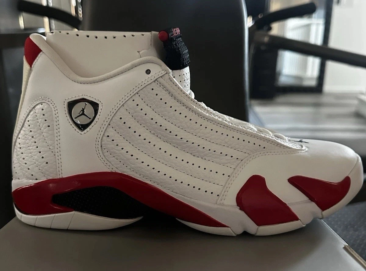 Jordan 14 Retro White Varsity Red | eBay