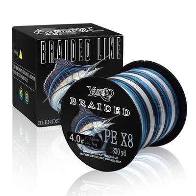 All-Water Pro Grade Braided Fishing Line - High Power Performance, Saltwater ...