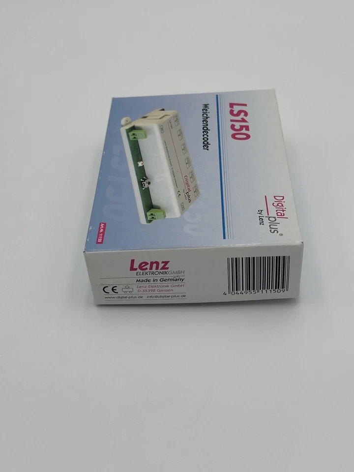 Lenz 11150-LS150 Turn Out Decoder 6 Way Turnouts New In Box price is each - Image 3 of 4