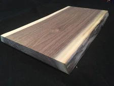 Beautiful Black Walnut Live Edge Small Mini Slab Lumber  Hobby Wood Woodworkers
