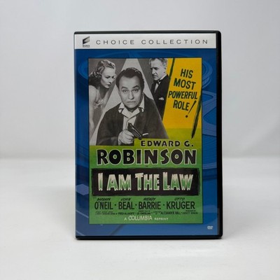 I Am The Law (1938) (DVD, 2014, Sony Choice) Edward G. Robinson - Crime Drama