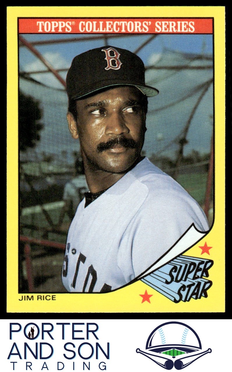 Jim Rice 1986 Topps Baseball Champion Superstars #28 Red Sox Baseball Card