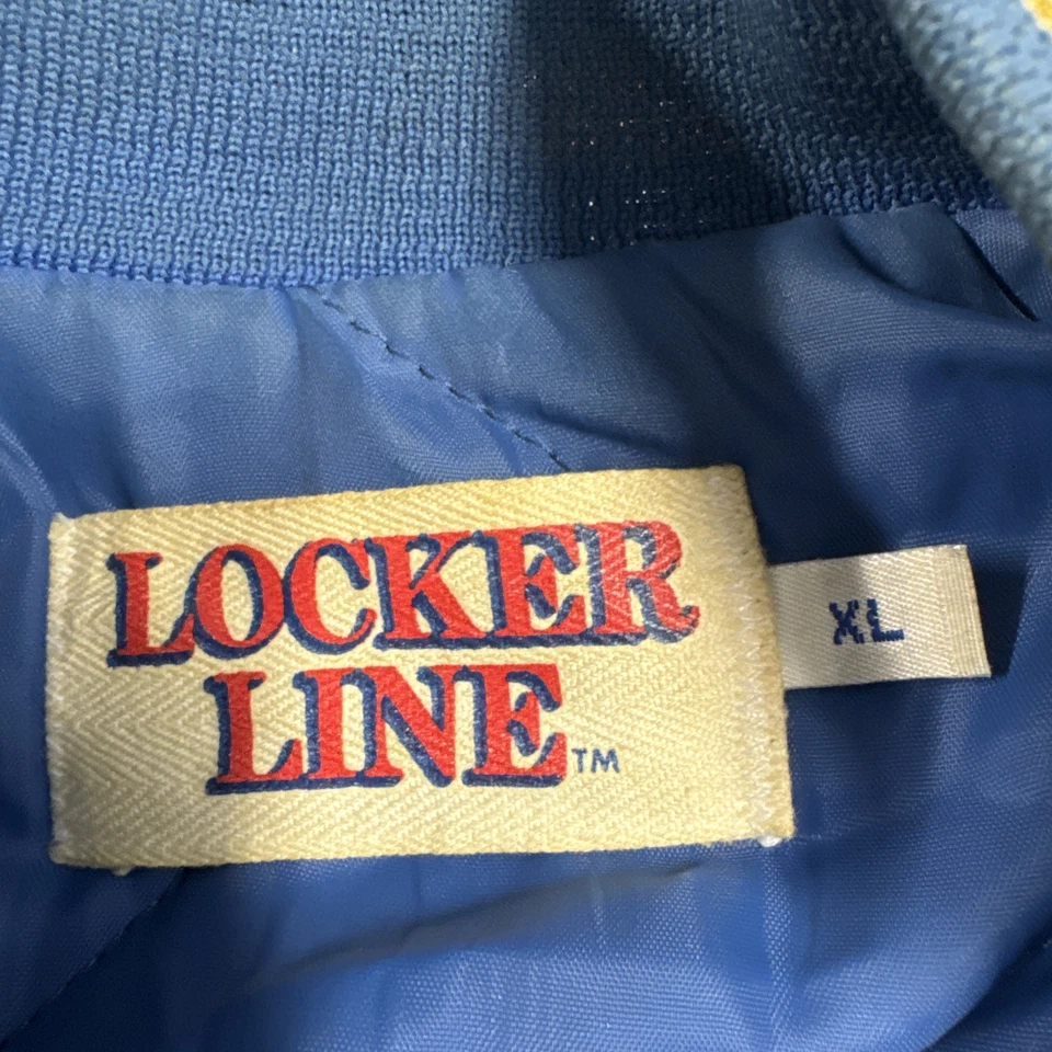 Chaqueta de satén vintage de Los Angeles Rams de Locker Line talla XL Foto 3 de 4