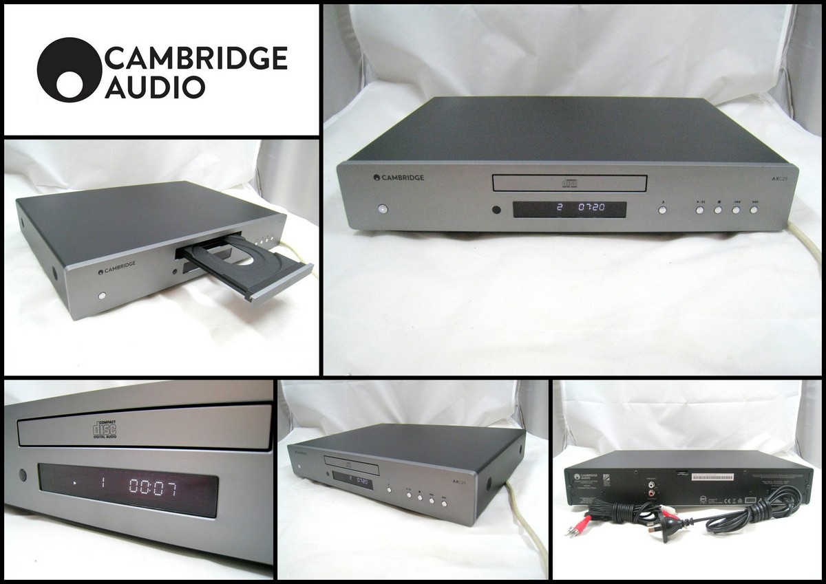 【ジャンク】Cambridge Audio AXC25 CDプレーヤー Cambridge Audio AXC25 Gapless CD Player | eBay
