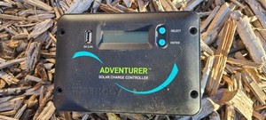 Renogy Adventurer Li- 30A PWM Flush Mount Charge Controller w/ LCD Display