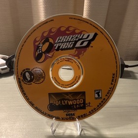 SEGA Dreamcast Crazy Taxi + Crazy Taxi 2 Demo Disc Lot Racing T-Teen