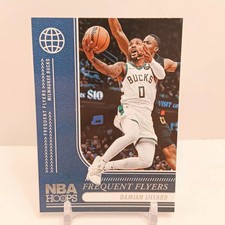 2024-25 Panini NBA Hoops Basketball Damian Lillard #1 NM Frequent Flyers