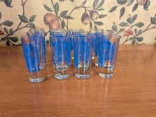 12-ROMANA SAMBUCA SHOT GLASSES NEW IN BOX 