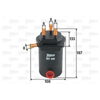 Valeo Kraftstofffilter Leitungsfilter Passend FüR Renault Grand Megane ScÉNic |