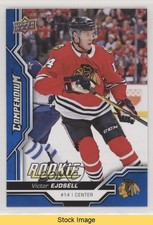 2018-19 Upper Deck Compendium Rookies Blue Victor Ejdsell #819 READ 7ql