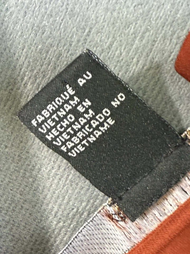 Vestido envolvente drapeado Forever 21 Burnt Sienna con dobladillo asimétrico grande para mujer Foto 4 de 4