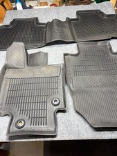 2020-2024 Toyota Highlander Black All Weather Floor Mat Set Oem Branded Rugged 2020-2024 Toyota Highlander Black All Weather Floor Mat Set Oem Branded Rugged
