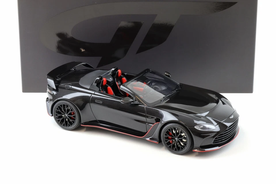 1:18 GT Spirit GT923 Aston Martin V12 Vantage Roadster Nero Onice 2023 - Immagine 2 di 4