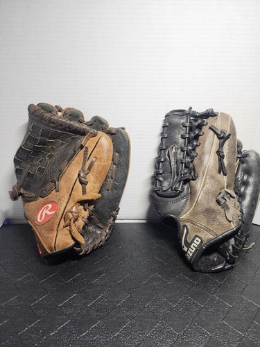 Lot's of 2 all RHT Baseball Gloves - Picture 2 of 14