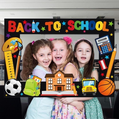 School Season Back To School Photo Props Birthday Party Celebration - Picture 7 of 12