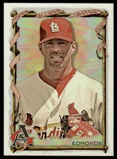 Jim Edmonds 2023 Topps Allen & Ginter #304 Silver Portrait Cardinals Baseball