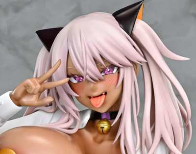 Sokuhame Dekichau JK Miya-chan 1/5 Scale Pre-Painted Figure: JK Miya-chan Black 