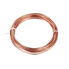 2.2mm OD x 1.2mm ID x 24.5Ft Long Copper Coil Freezer Pipe Heat Exchange Tube