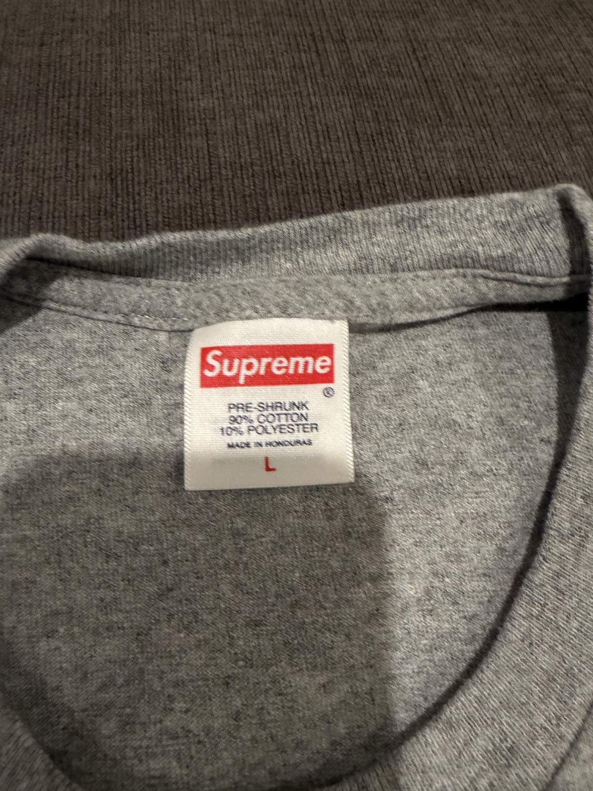 Supreme Split Logo Ice Cube Predator Gray FW25 T-… - image 2
