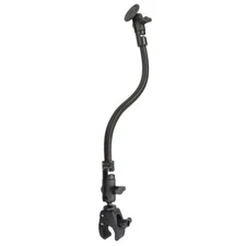 RAM-B-316-400-202U  RAM Tough-Claw Mount with 18" Rod and Round P...