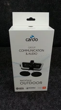 CARDO Packtalk Outdoor Helmet Communication System White *