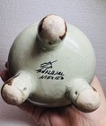 Tonala Pottery Vase Planter Mexico Footed Signed 3 Footed Handpainted 5" Tall — photo 8
