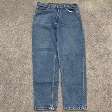 Vintage Levi’s 550 Jeans Mens W38 L32 USA Made Blue Denim Tapered
