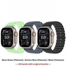 Sport Ocean Band For Apple Watch 44/45/46mm Series 11 10 9 8 7 SE Ultra 3 2 49mm