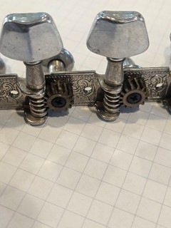 Vintage 60's/70's Kawai inline Guitar Tuners