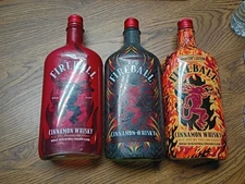 Fireball Flames Collector's Edition Cinnamon Whisky 750 ML Bottle EMPTY