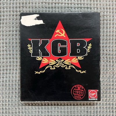 KGB (1992) Virgin Games IBM PC Big Box Complete