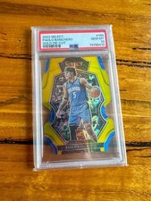 2022 Paolo Banchero Select Gold Die Cut /10 PSA 10 Rookie True Gold RC