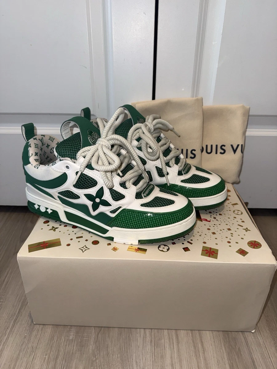 Louis Vuitton Skate Sneaker Green for sale | eBay