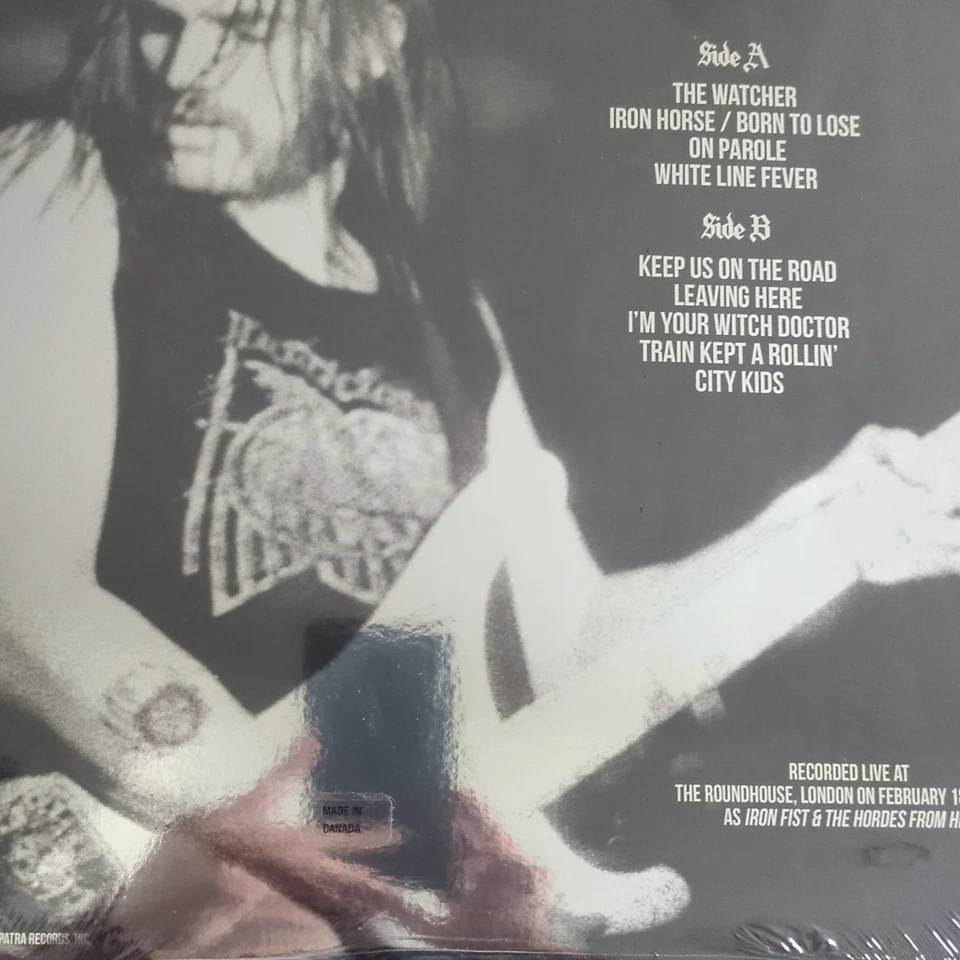 Motorhead- England 1978 LP Limited Edition SILVER Vinyl SEALED - Image 2 of 3