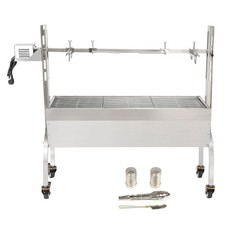 Uimoso Lammgrill Spanferkelgrill Drehgrill 50W 41kg BBQ Drehspieß Rotisserie