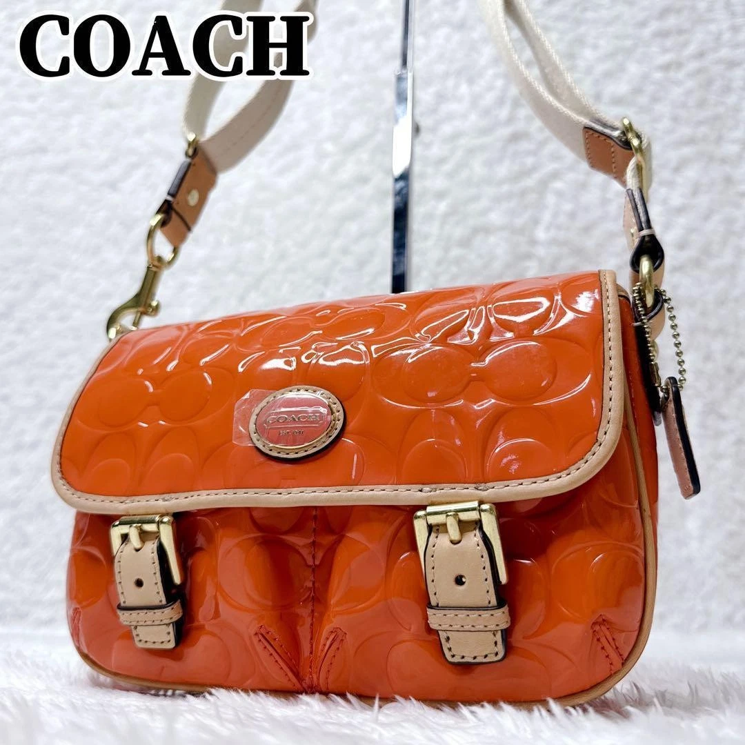 Coach Orange Men's Messenger Bags for sale | eBay