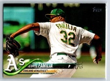 2018 Topps Update #US20a Jeurys Familia Oakland Athletics