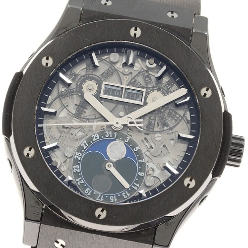 HUBLOT Classic Fusion Aerofusion 517.CX.0170.LR Moon phase ske...
