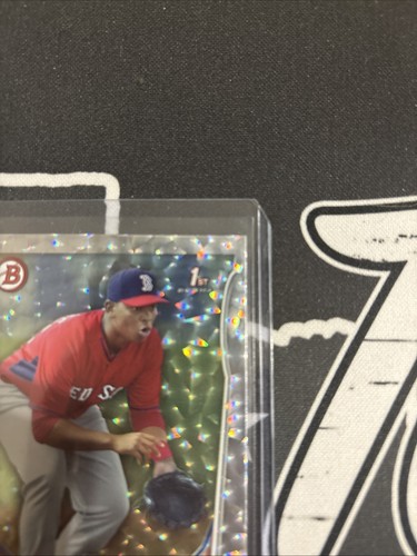 2014 Bowman Draft - Rafael Devers #TP-37 Silver Ice - Picture 3 of 6