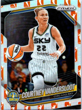 Courtney Vandersloot 2025 Panini Prizm WNBA Logo Prizm #124 Sky New York Liberty