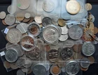 WORLD COINS/MEDALS/ Lot- 1kg/ Copper Nickel Silver/ Great Condition