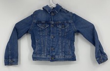 Polo Ralph Lauren Youth Girls Denim Trucker Jacket Size 6 Button Front